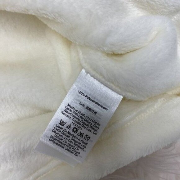 DKNY Ivory Plush Turtleneck Sweater - Picture 4 of 4